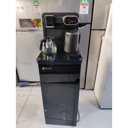 Black and silver Nunix A1C Bottom Load Hot And Cold Water Dispenser