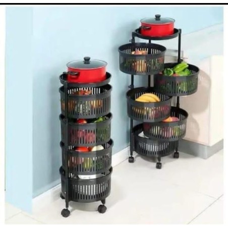 4 Tier Rack With Wheels