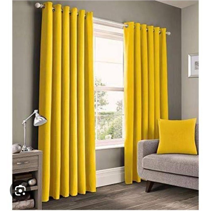 Heavy Curtains With Sheer