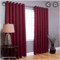 Heavy Curtains With Sheer