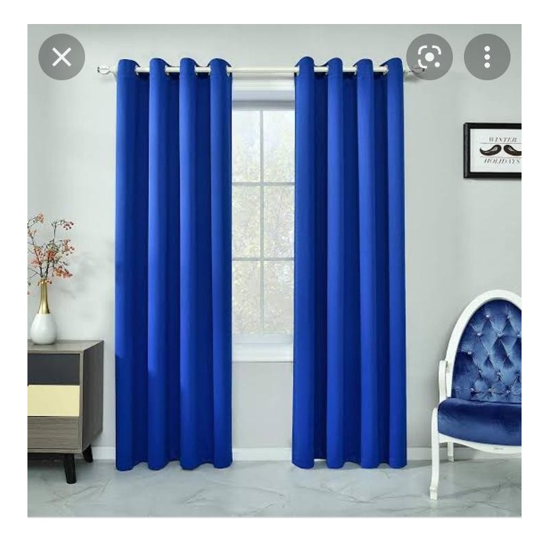 Heavy Curtains With Sheer